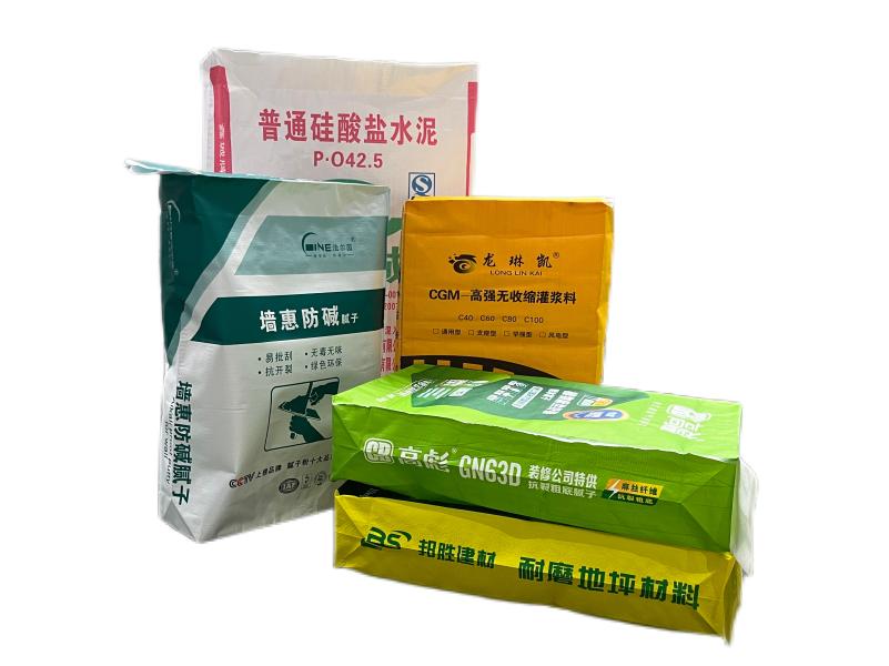 PP Woven block bottom valve sacks for putty powder