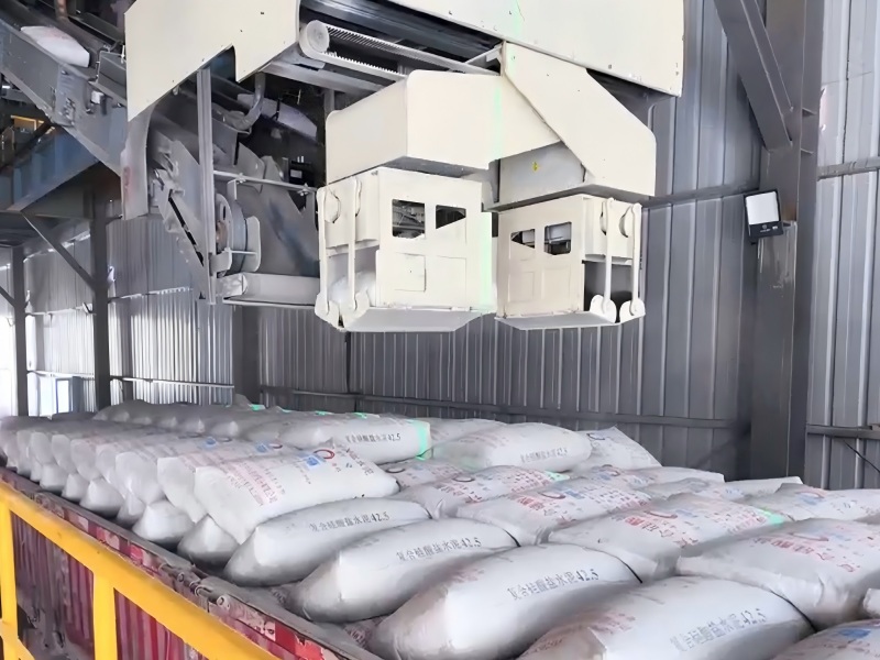 Primera máquina inteligente de carga de cemento 